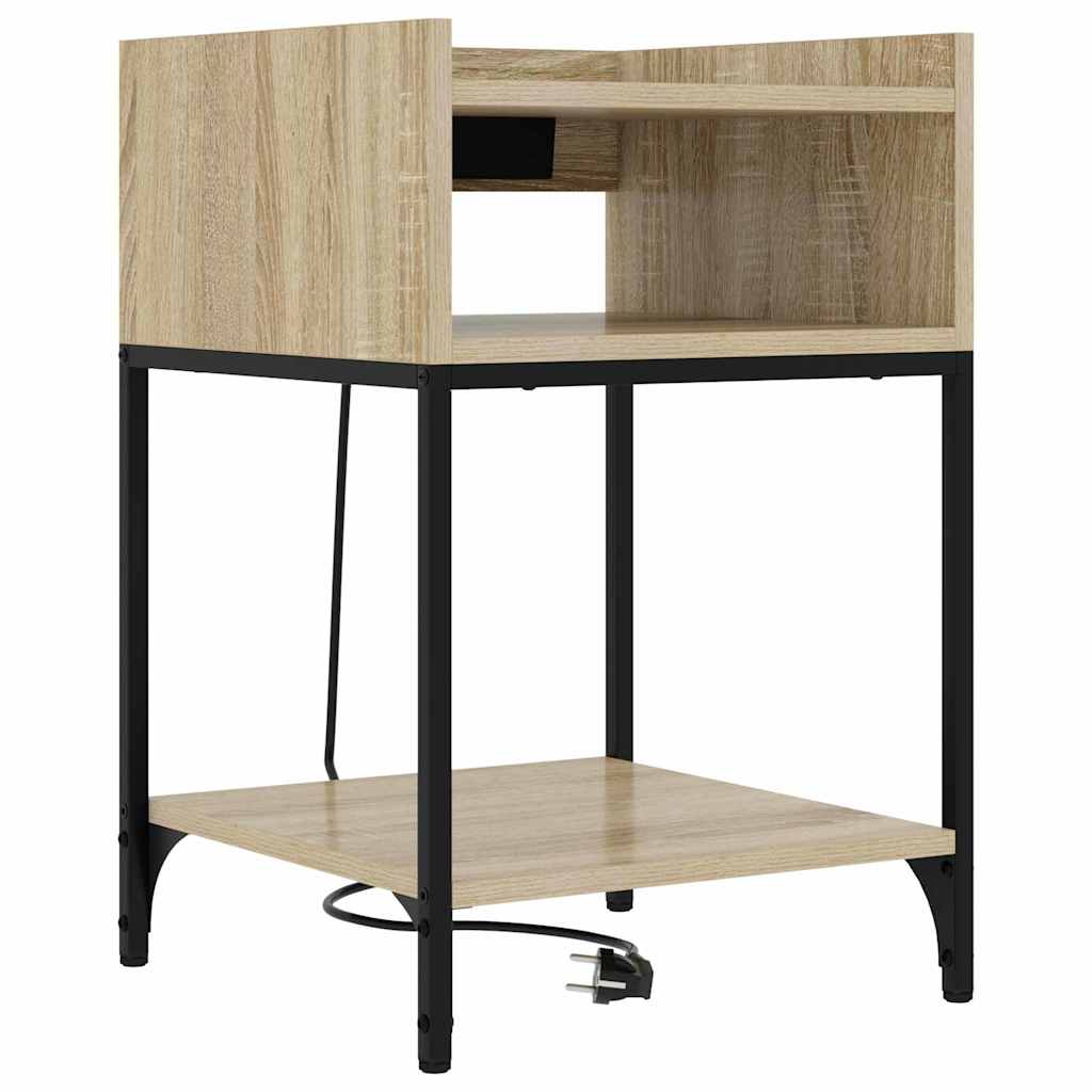Natskab med hylde Sonoma-eg 40 x 40 x 61 cm Konstrueret træ
