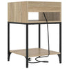 Natskab med hylde Sonoma-eg 40 x 40 x 61 cm Konstrueret træ