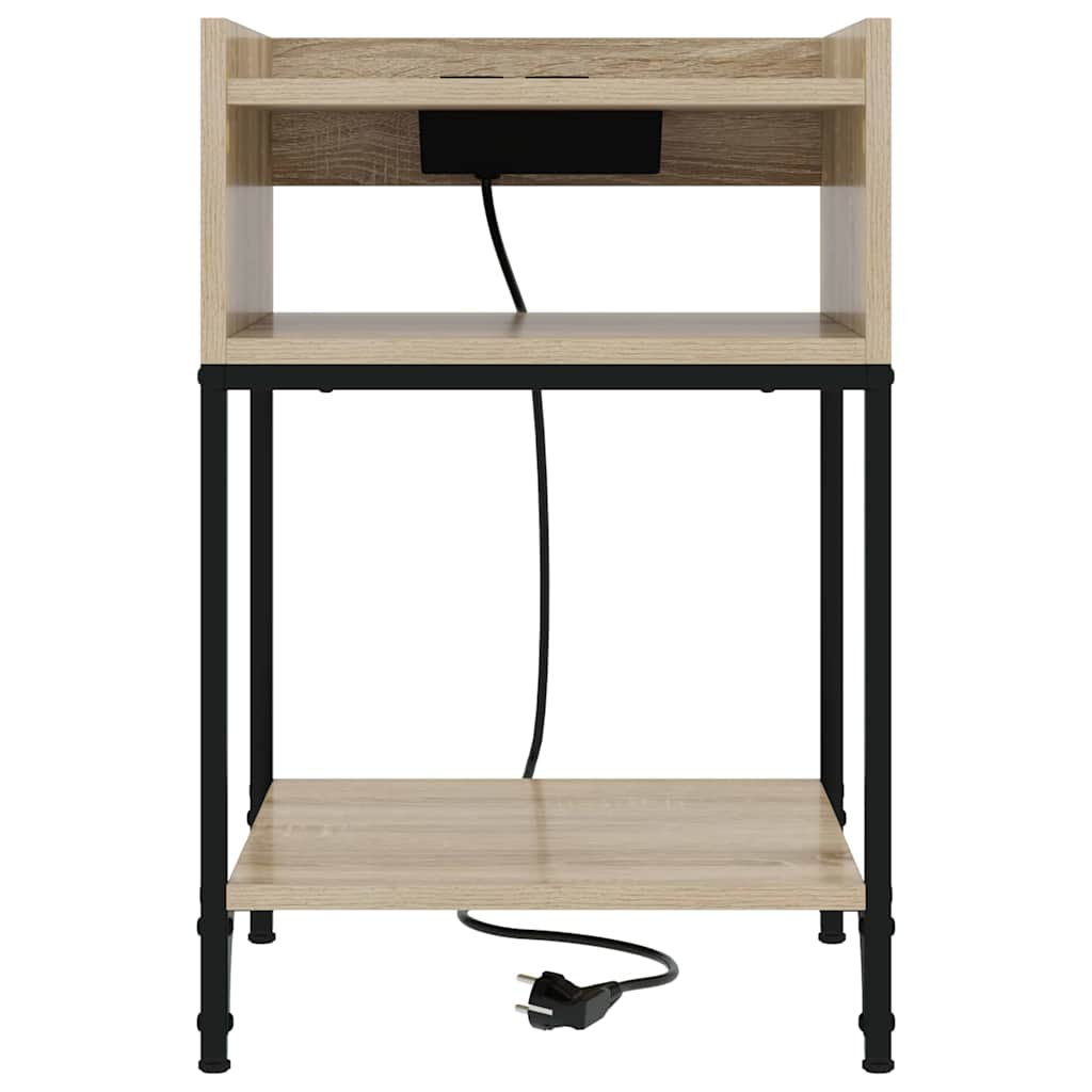 Natskab med hylde Sonoma-eg 40 x 40 x 61 cm Konstrueret træ