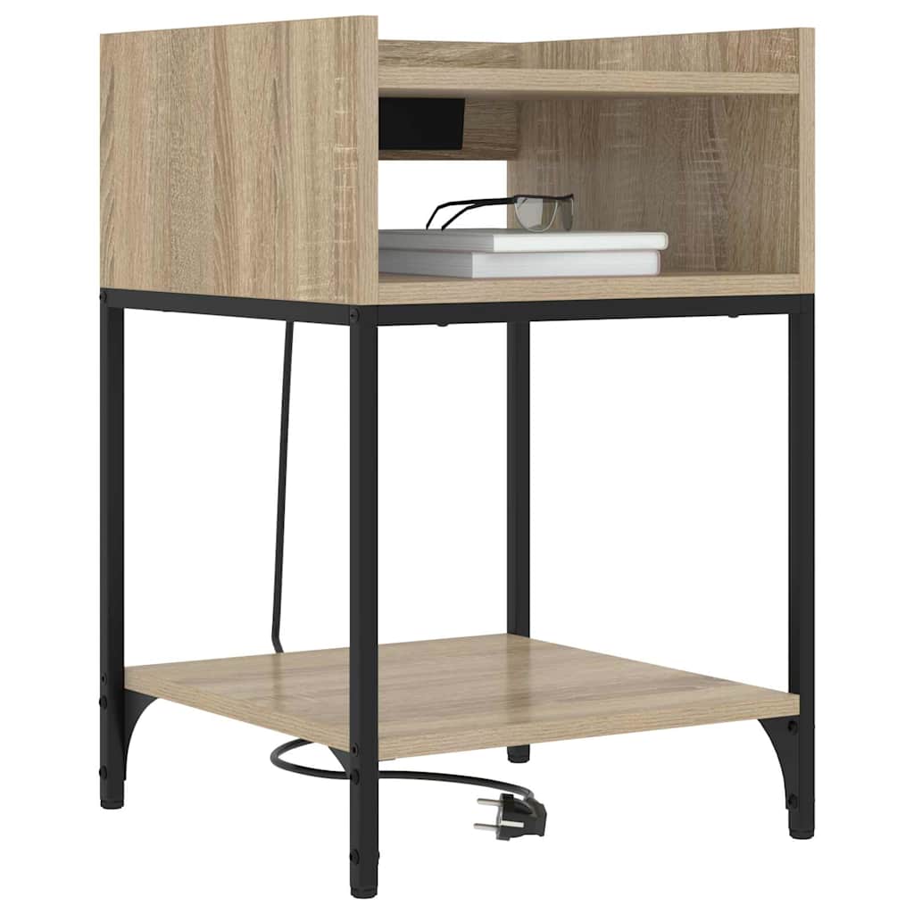 Natskab med hylde Sonoma-eg 40 x 40 x 61 cm Konstrueret træ