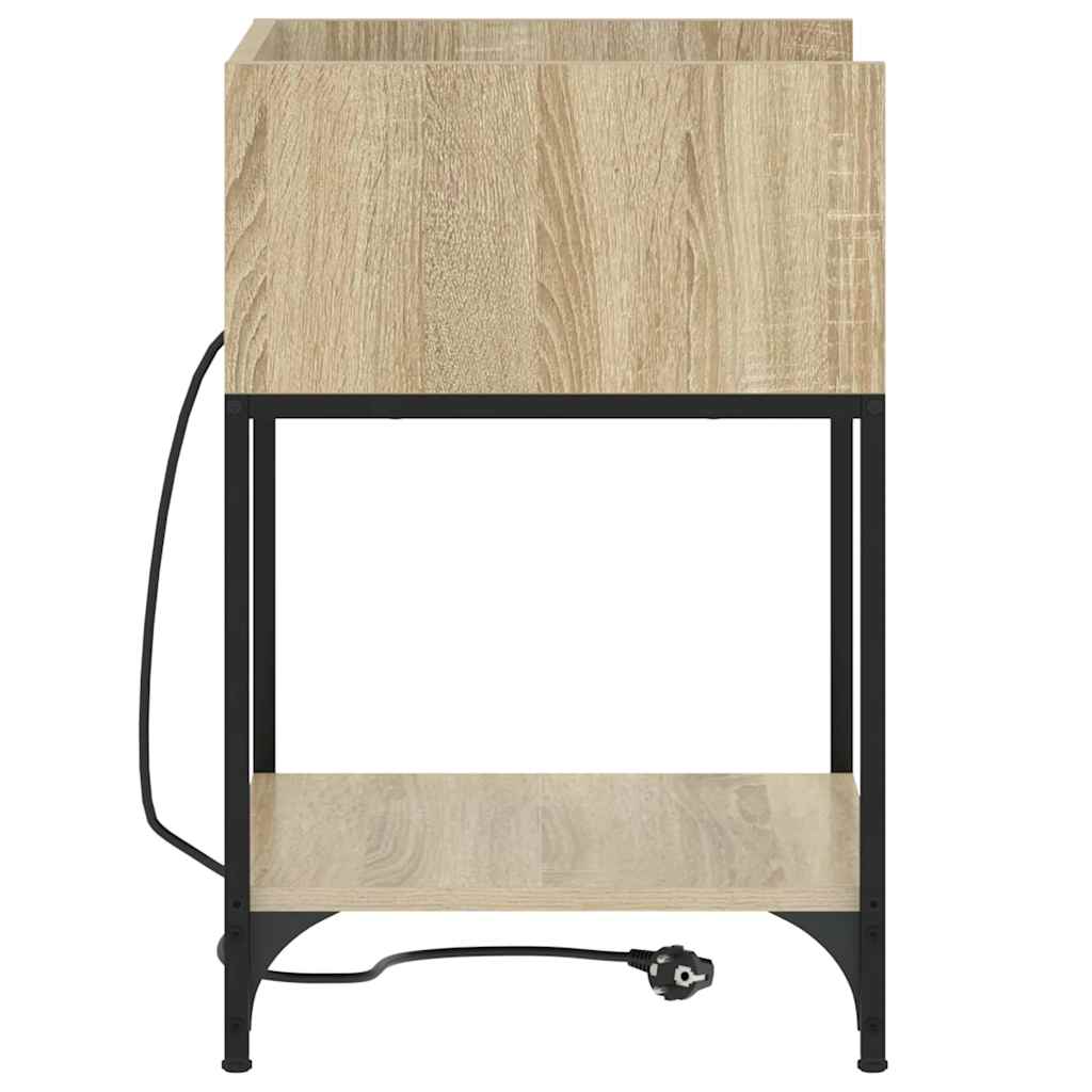 Natskab med hylde Sonoma-eg 40 x 40 x 61 cm Konstrueret træ