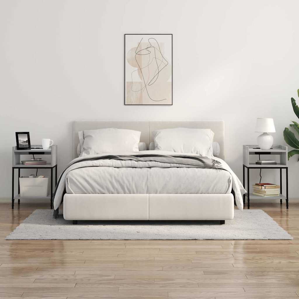 Natskab med hylde Grå sonoma-eg 40 x 40 x 61 cm Konstrueret træ