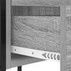Natskab 2 pcs Grå sonoma-eg 42 x 41 x 61 cm Konstrueret træ