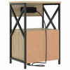 Natskab 2 pcs Sonoma-eg 40 x 31 x 60 cm Konstrueret træ