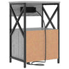 Natskab 2 pcs Grå sonoma-eg 40 x 31 x 60 cm Konstrueret træ
