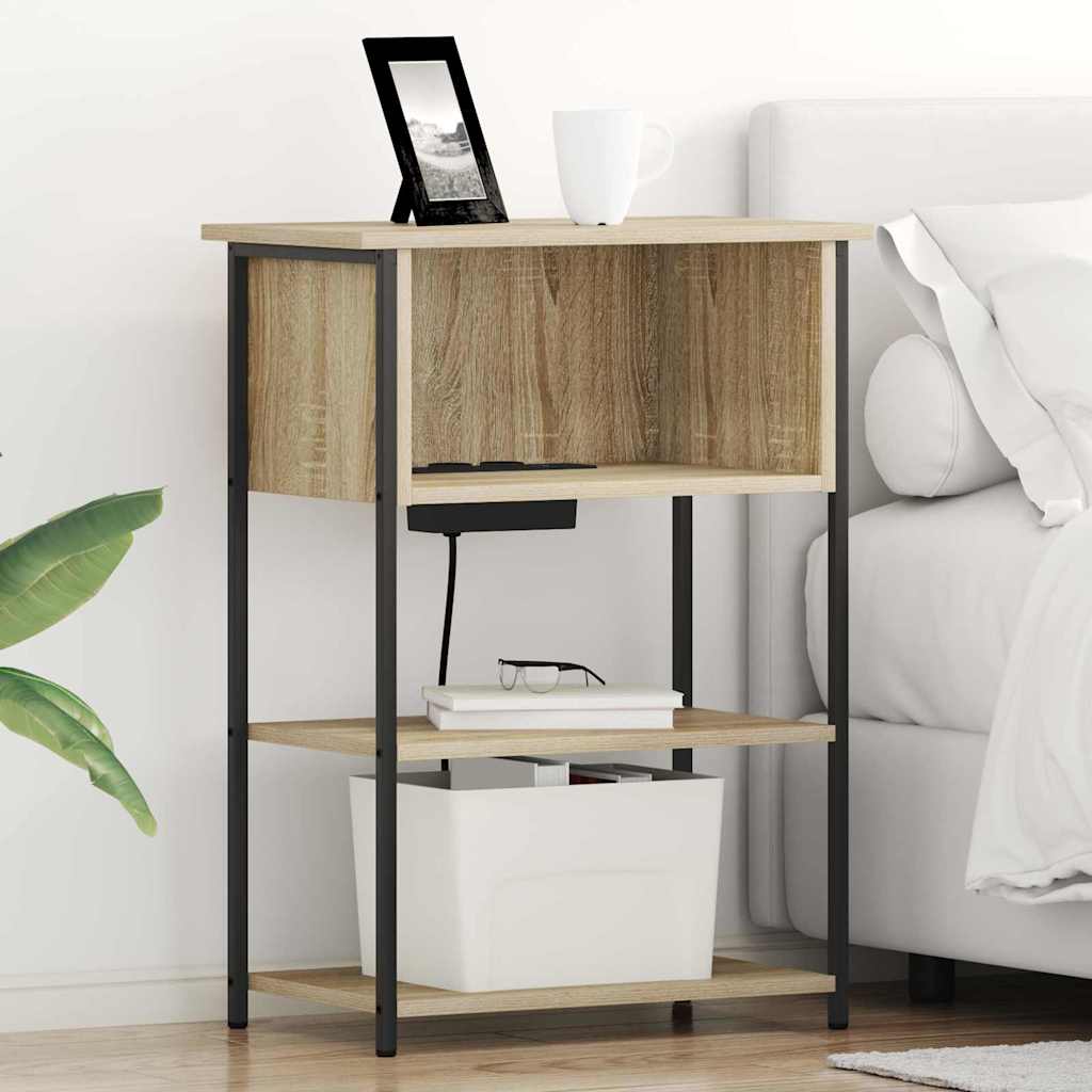 Natskab Sonoma-eg 55 x 31 x 76 cm Konstrueret træ