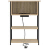 Natskab Sonoma-eg 55 x 31 x 76 cm Konstrueret træ