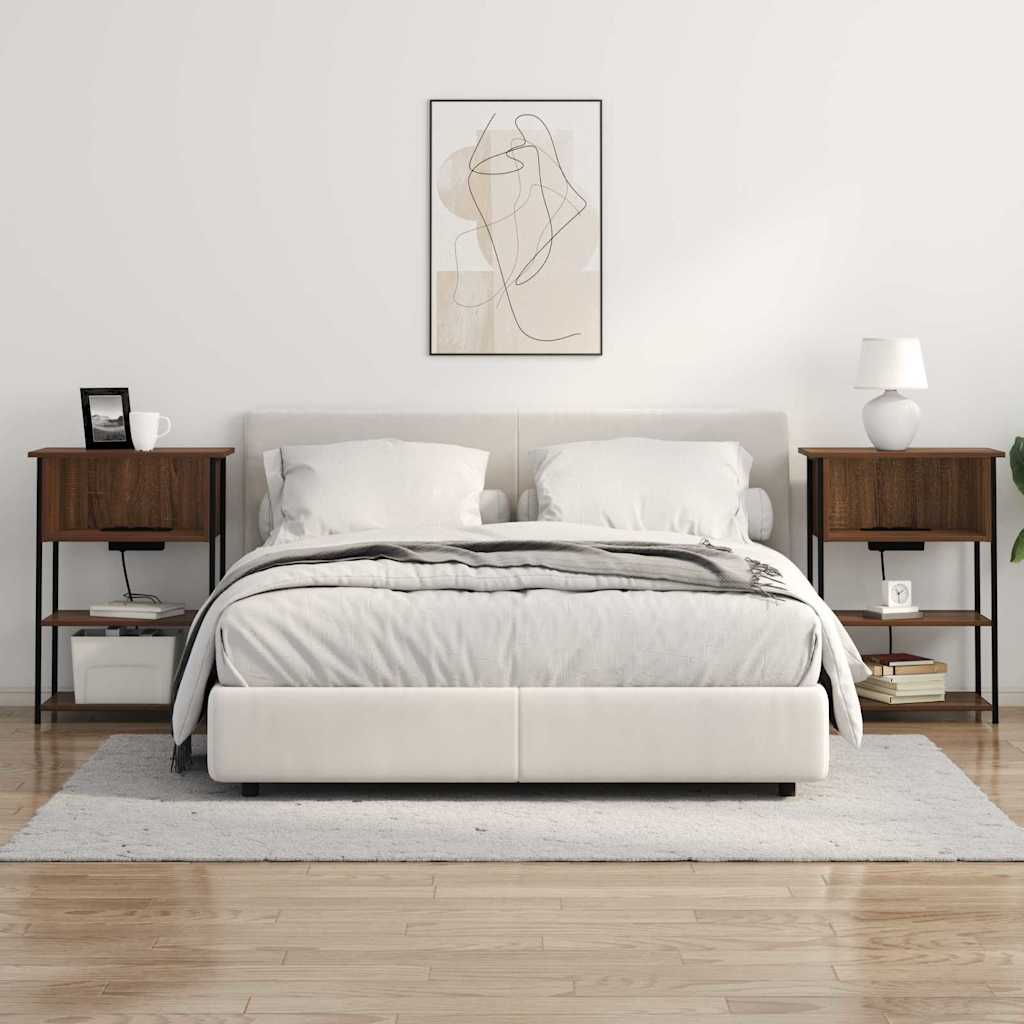Natskab Brun eg 55 x 31 x 76 cm Konstrueret træ