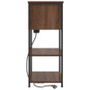 Natskab Brun eg 55 x 31 x 76 cm Konstrueret træ
