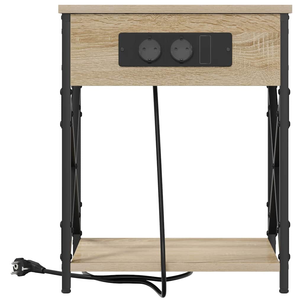 Natskab med Lade Station Sonoma-eg 41 x 31 x 51 cm
