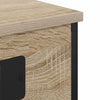 Natskab 2 pcs Sonoma-eg 41 x 31 x 51 cm Konstrueret træ