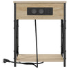 Natskab 2 pcs Sonoma-eg 41 x 31 x 51 cm Konstrueret træ