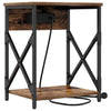 Natskab 2 pcs Røget eg 41 x 31 x 51 cm Konstrueret træ