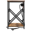 Natskab 2 pcs Røget eg 41 x 31 x 51 cm Konstrueret træ