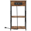 Natskab 2 pcs Røget eg 41 x 31 x 76 cm Konstrueret træ