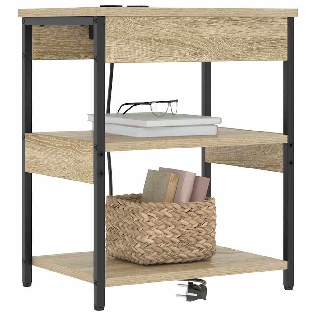 Natskab Sonoma-eg 41 x 31 x 51 cm Konstrueret træ