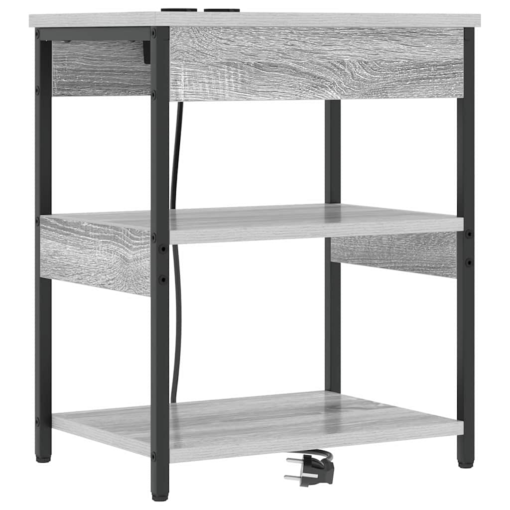 Natskab Grå sonoma-eg 41 x 31 x 51 cm Konstrueret træ