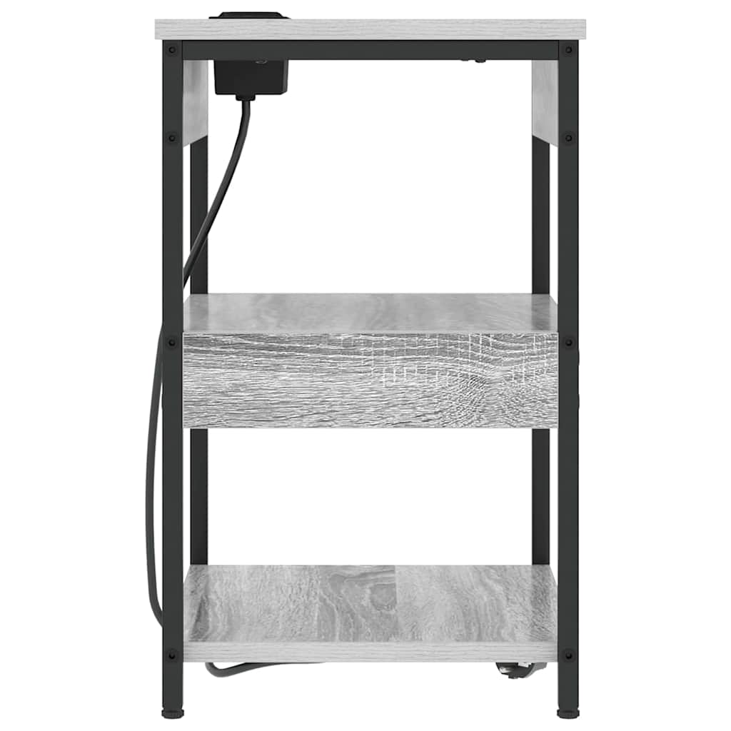 Natskab Grå sonoma-eg 41 x 31 x 51 cm Konstrueret træ