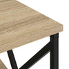 Natskab 2 pcs Sonoma-eg 41.5 x 40.5 x 55 cm Konstrueret træ