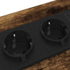 Natskab 2 pcs Røget eg 41.5 x 40.5 x 55 cm Konstrueret træ