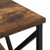 Natskab 2 pcs Røget eg 41.5 x 40.5 x 55 cm Konstrueret træ