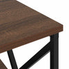 Natskab 2 pcs Brun eg 41.5 x 40.5 x 55 cm Konstrueret træ