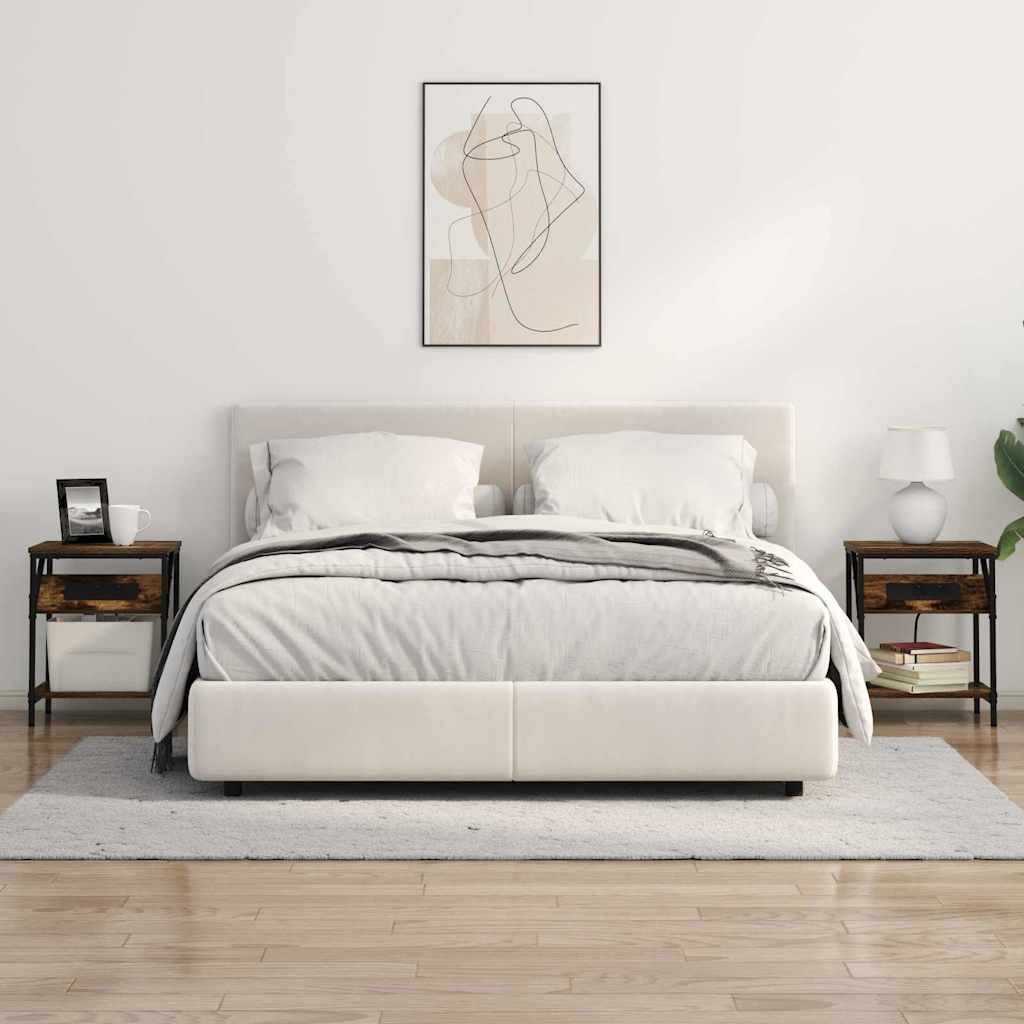 Natskab Røget eg 38 x 30 x 48 cm Konstrueret træ