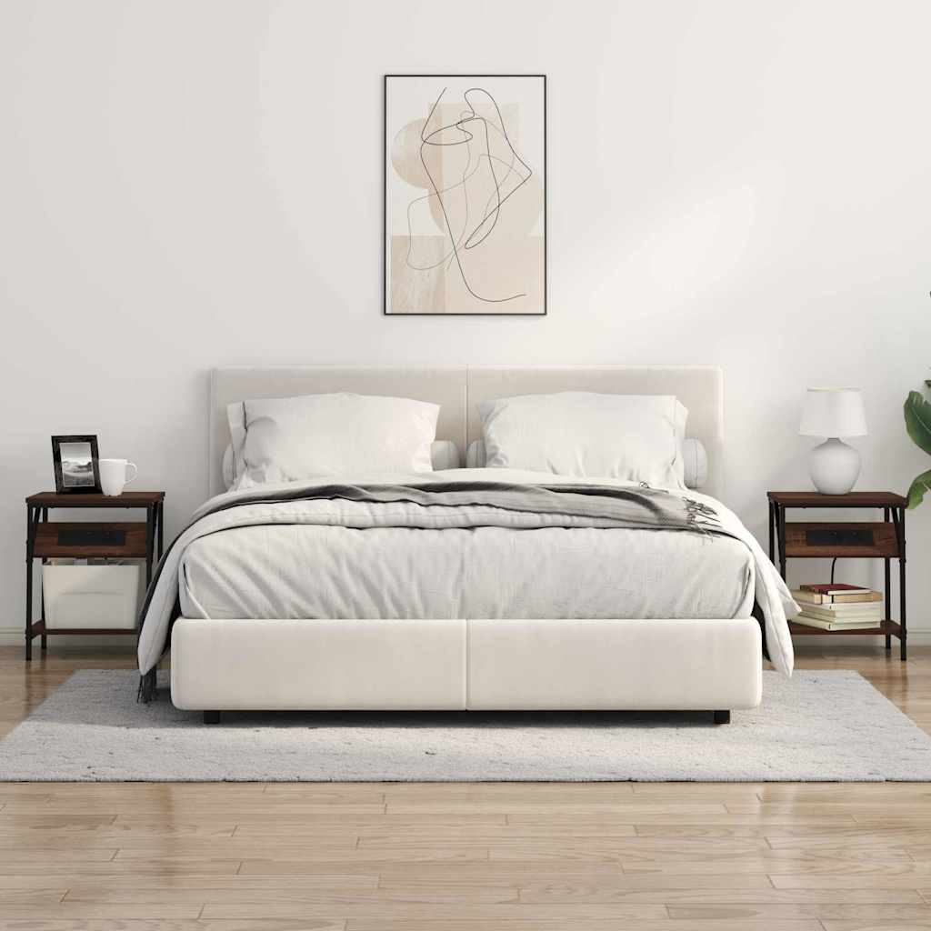 Natskab Brun eg 38 x 30 x 48 cm Konstrueret træ
