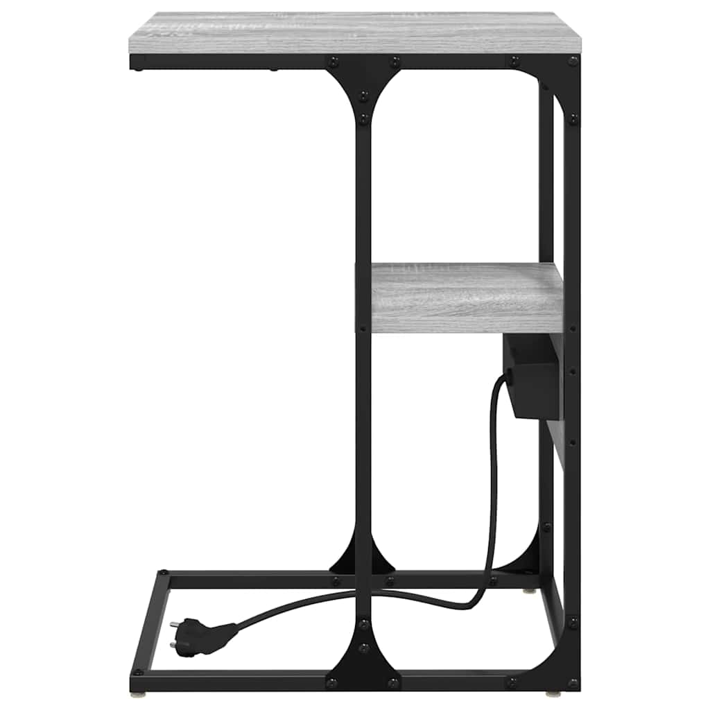 Natskab Grå sonoma-eg 41.5 x 26 x 60.5 cm Konstrueret træ