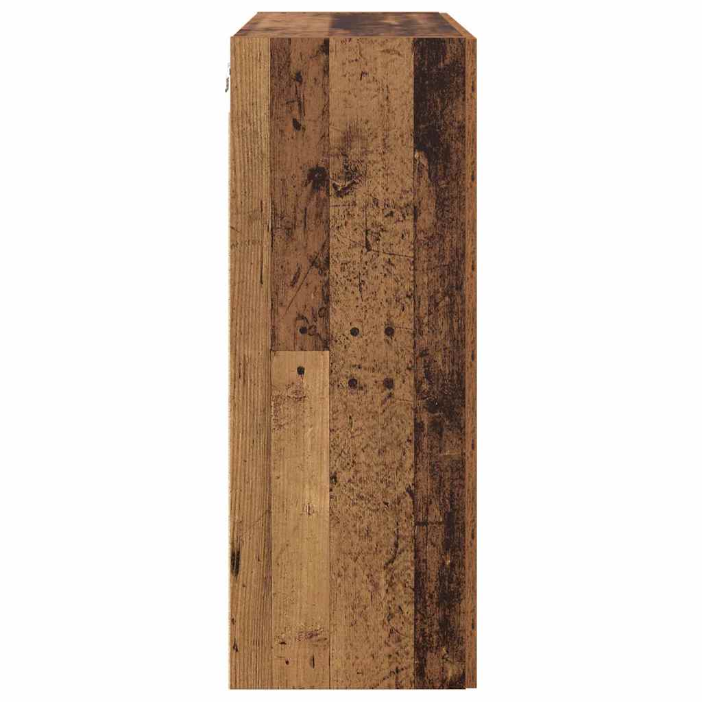 Hængeskab Gammelt træ 69.5 x 34 x 90 cm Konstrueret træ