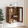 Hængende Vægs Cabinet Brun 69.5 x 34 x 90 cm Konstrueret træ