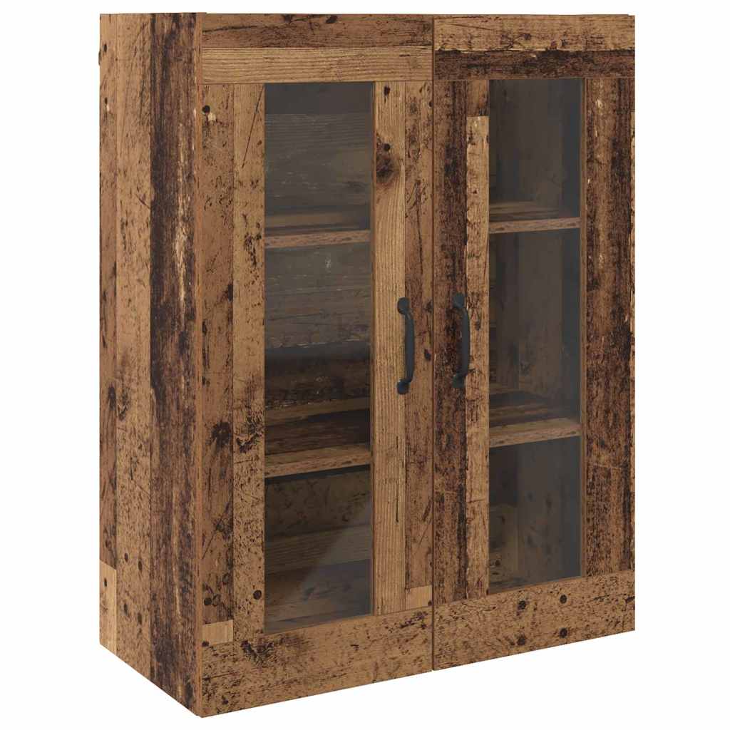 Hængende Vægs Cabinet Brun 69.5 x 34 x 90 cm Konstrueret træ