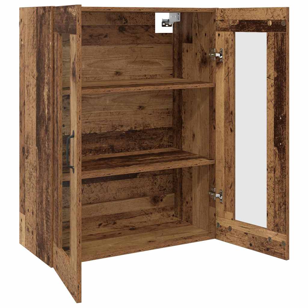 Hængende Vægs Cabinet Brun 69.5 x 34 x 90 cm Konstrueret træ