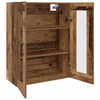 Hængende Vægs Cabinet Brun 69.5 x 34 x 90 cm Konstrueret træ