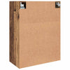 Hængende Vægs Cabinet Brun 69.5 x 34 x 90 cm Konstrueret træ