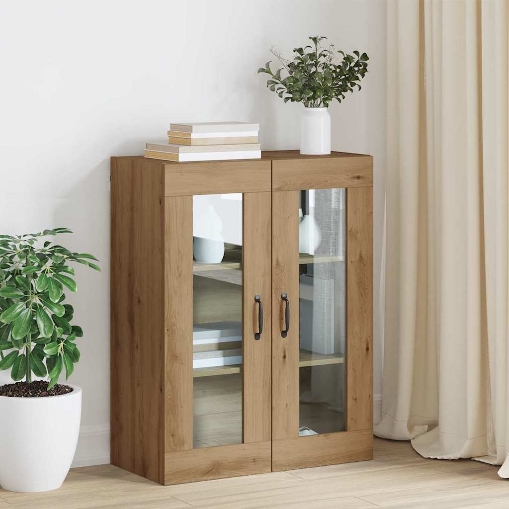 Hængende Vægs Cabinet Brun 69.5 x 34 x 90 cm Konstrueret træ