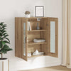 Hængende Vægs Cabinet Brun 69.5 x 34 x 90 cm Konstrueret træ