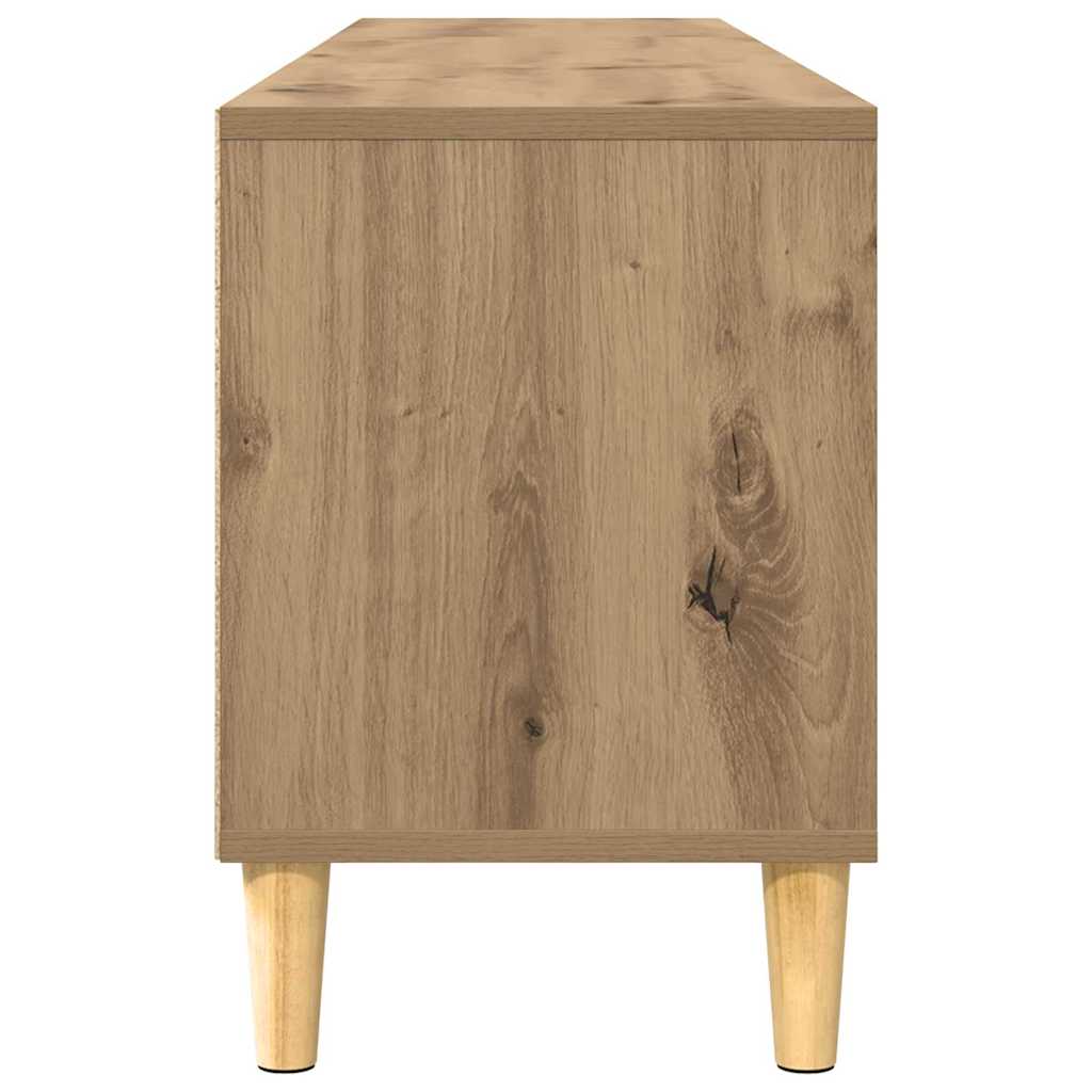 TV-skab med skuffe artisan eg 150 x 30 x 45 cm Konstrueret træ