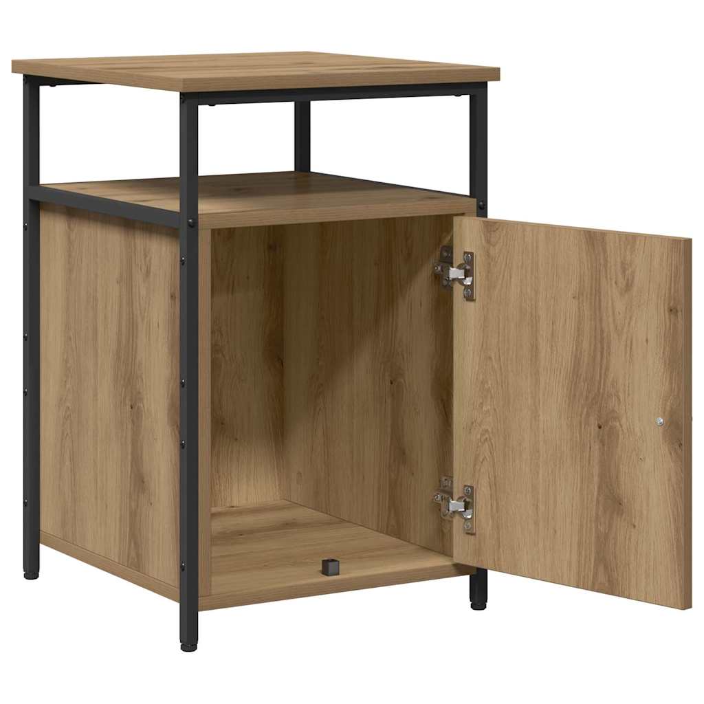 Natskab 2 pcs artisan eg Konstrueret træ