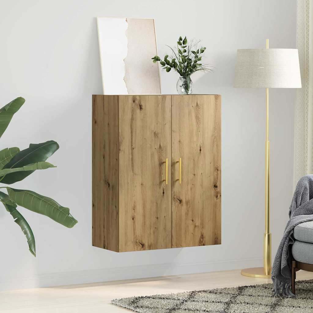 Vægskab Artisan Egetræ 69,5 x 34 x 90 cm Konstrueret træ