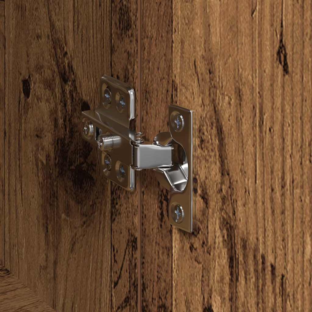 Highboard Brun 60 x 36 x 110 cm Konstrueret træ