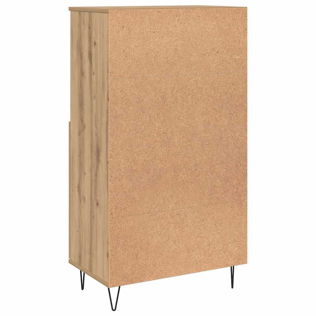 Highboard Brun 60 x 36 x 110 cm Konstrueret træ