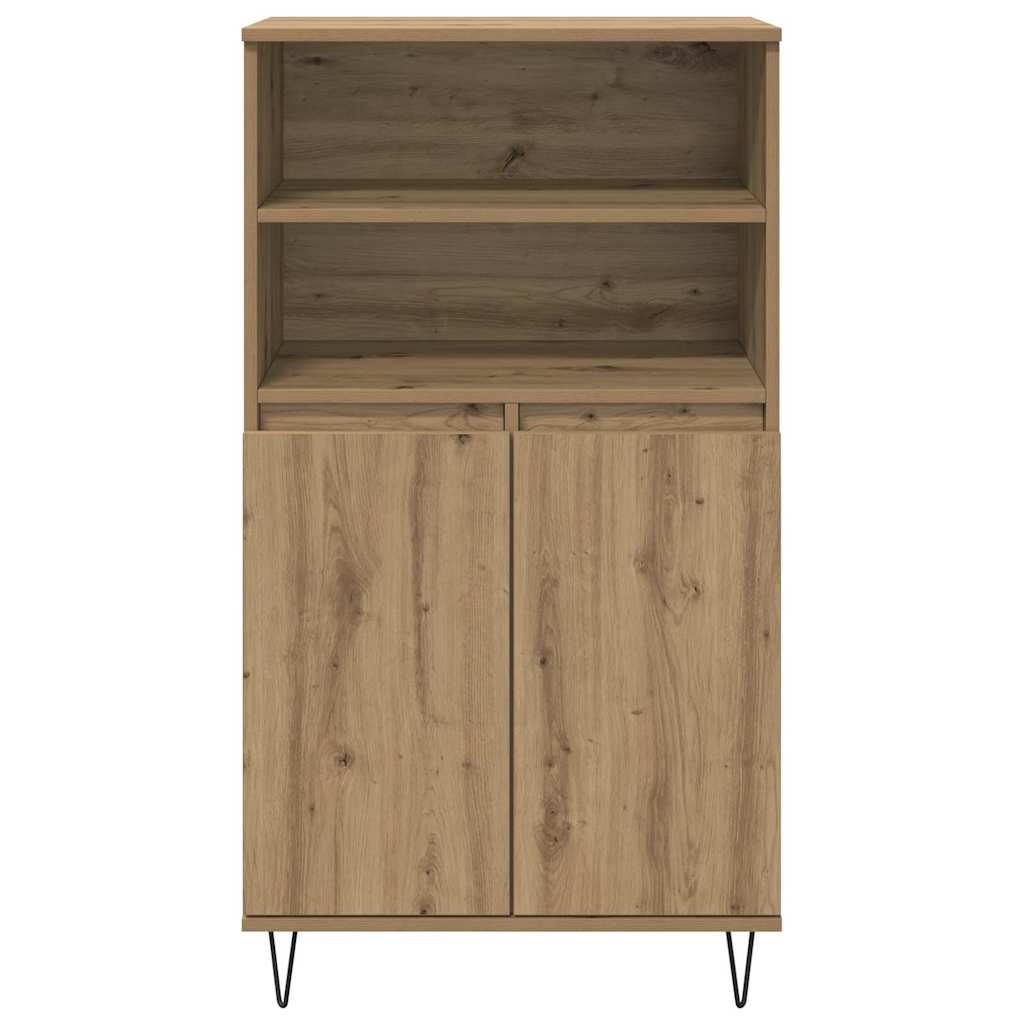 Highboard Brun 60 x 36 x 110 cm Konstrueret træ