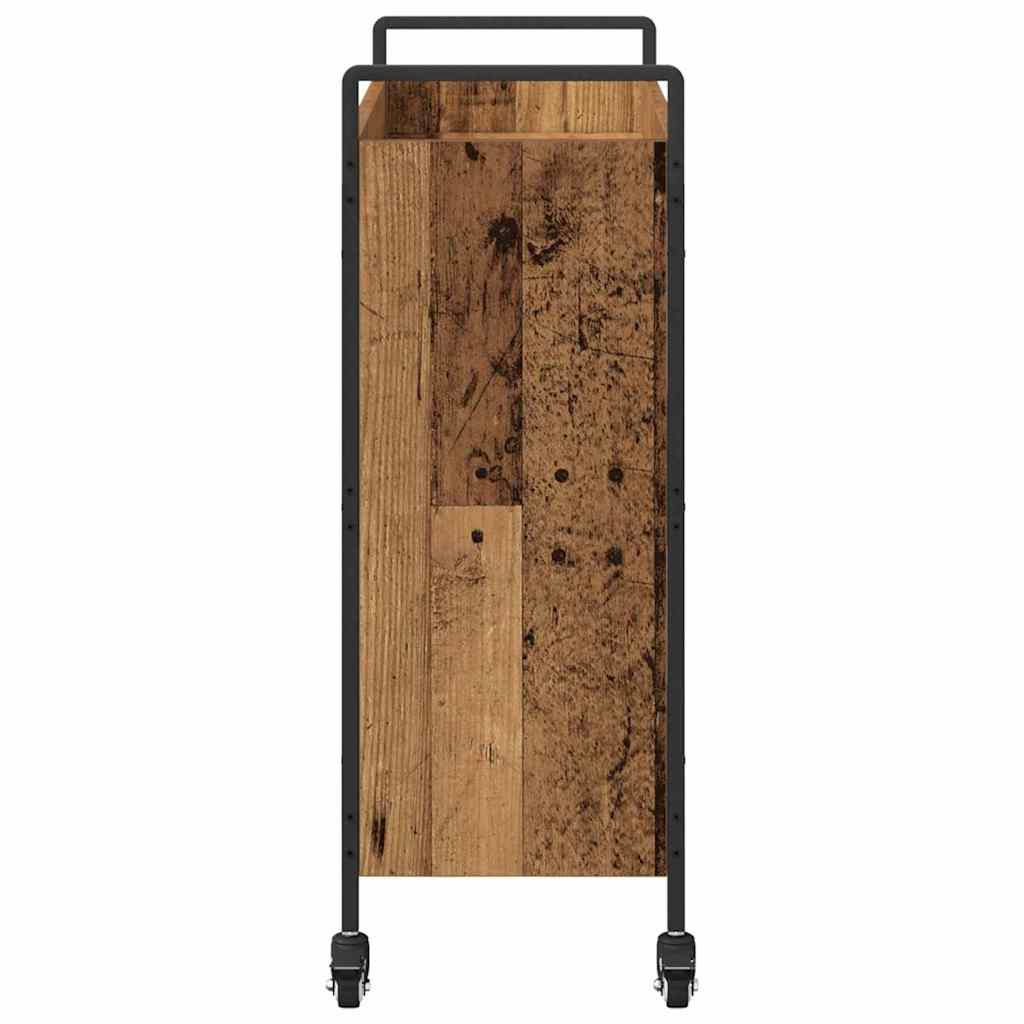 Køkkenvogn Gammelt træ 70 x 30 x 82 cm Konstrueret træ