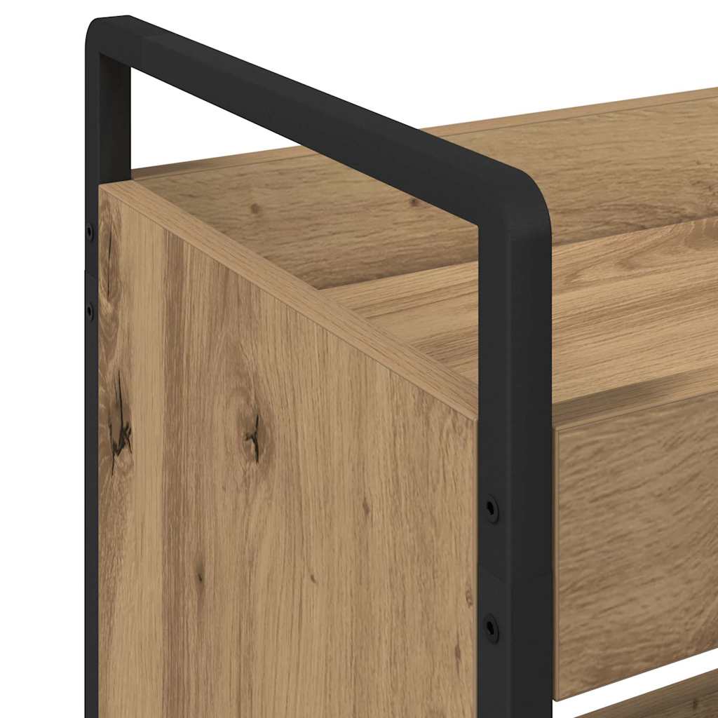 Køkkenvogn artisan eg 70 x 30 x 82 cm Konstrueret træ