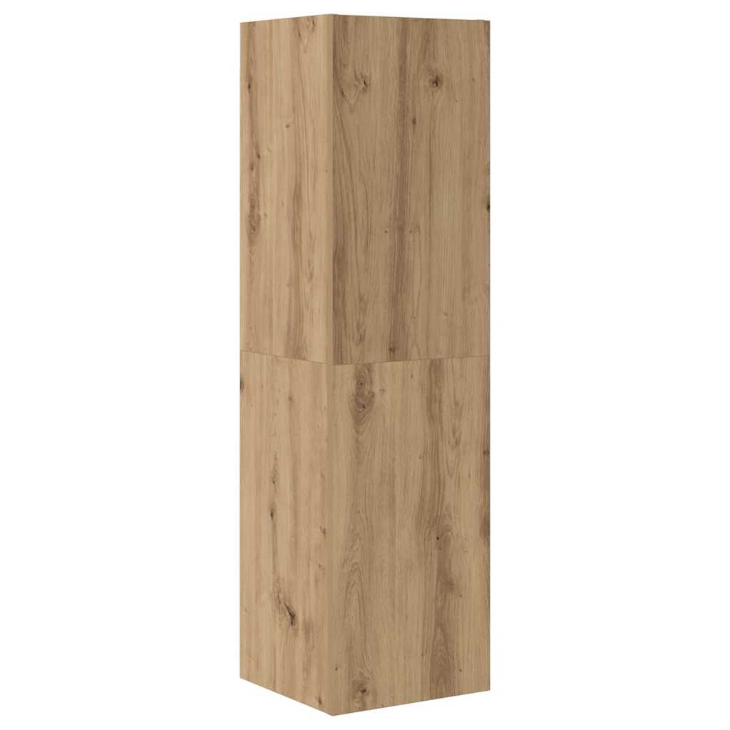 TV-møbelsæt 4 pcs artisan eg 30.5 x 30 x 110 cm Konstrueret træ
