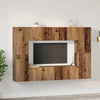 TV-møbelsæt 8 pcs Gammelt træ 60 x 30 x 30 cm Konstrueret træ