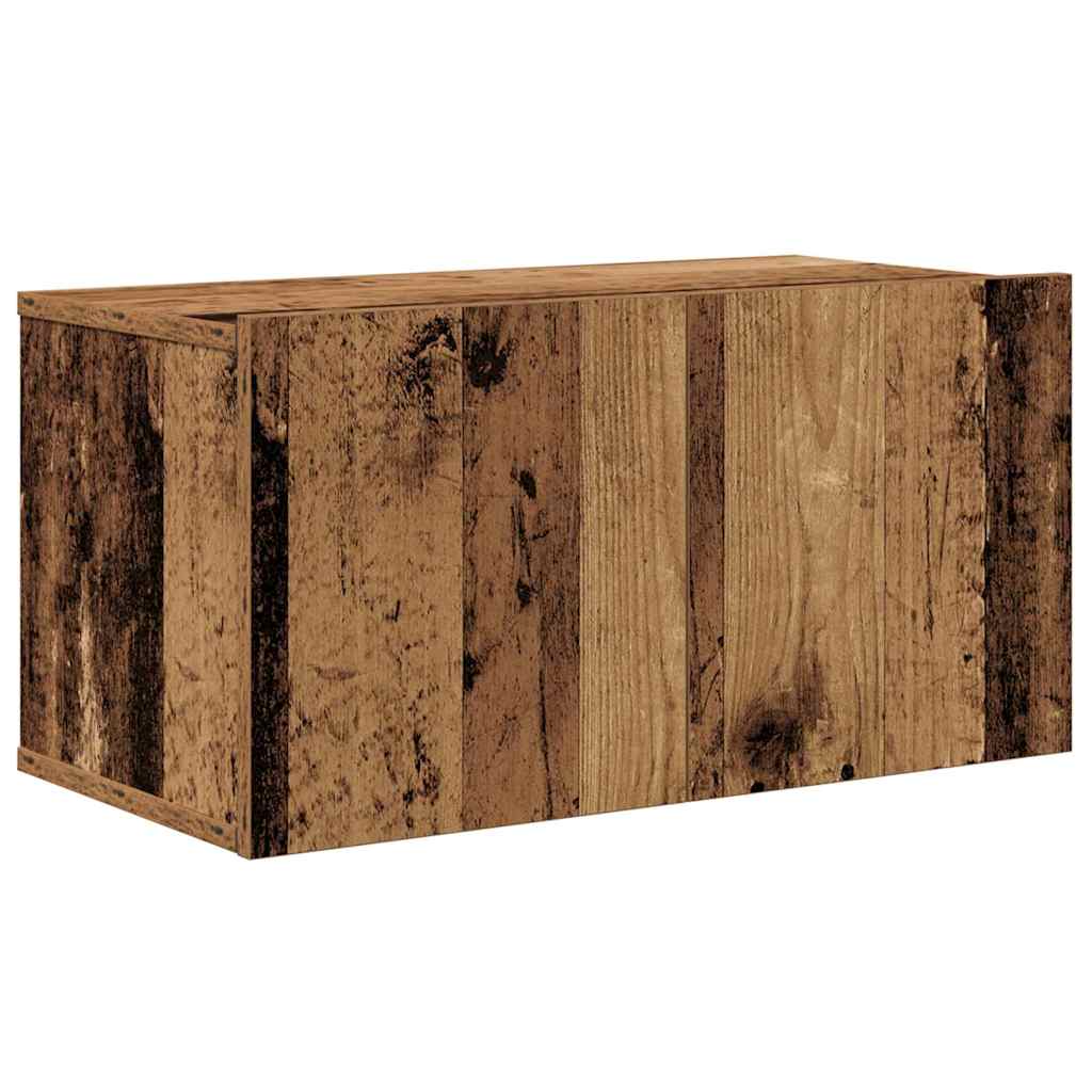 TV-møbelsæt 8 pcs Gammelt træ 60 x 30 x 30 cm Konstrueret træ