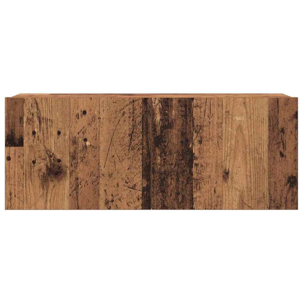 TV-skab 6 pcs Brun 160 x 30 x 30 cm Konstrueret træ