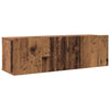 TV-skab 6 pcs Brun 200 x 30 x 30 cm Konstrueret træ